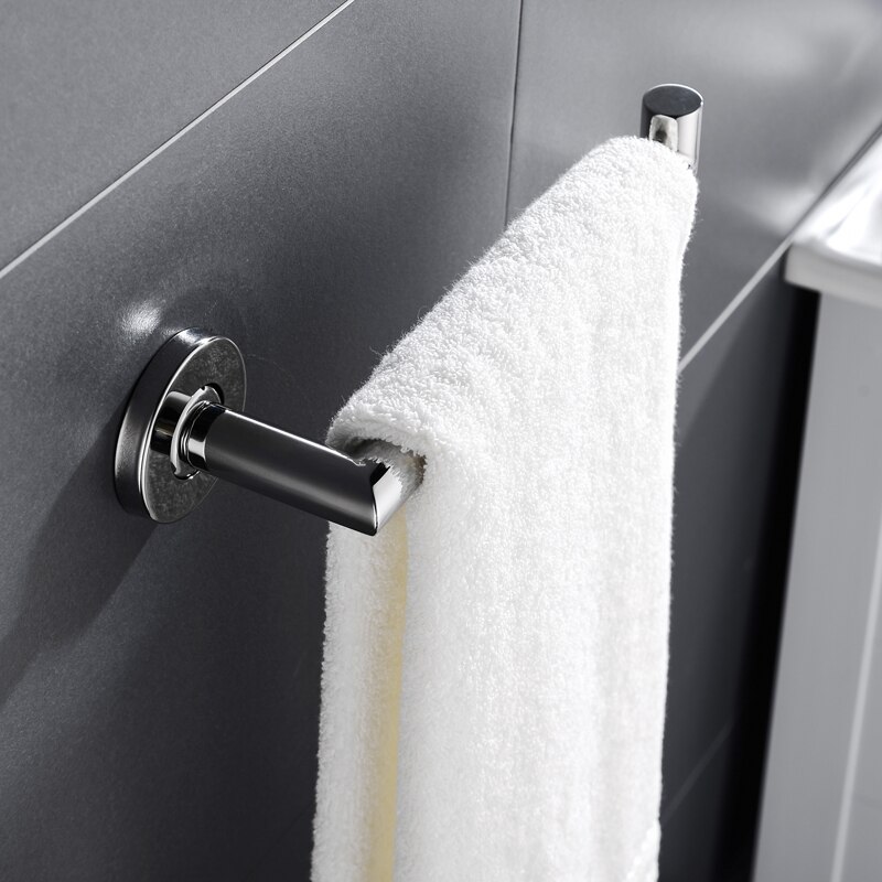 Roestvrij Staal Wandmontage Badkamer Handdoek Bar Rail Houder Multi