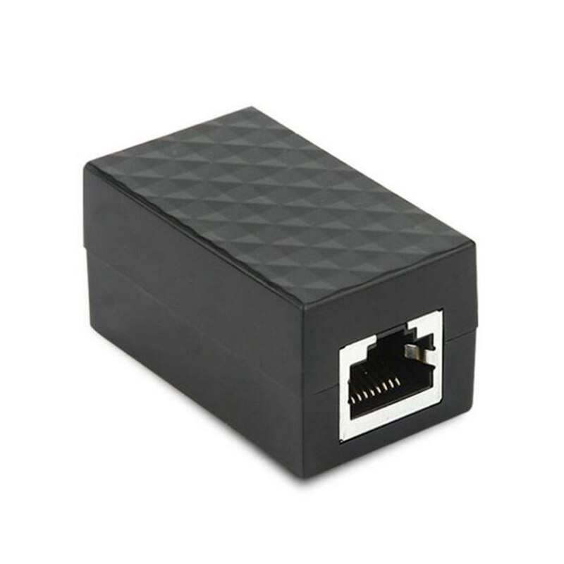 10 pièces RJ45 coupleur femelle à femelle Ethernet réseau parafoudre extérieur dispositif d'extension câble adaptateur