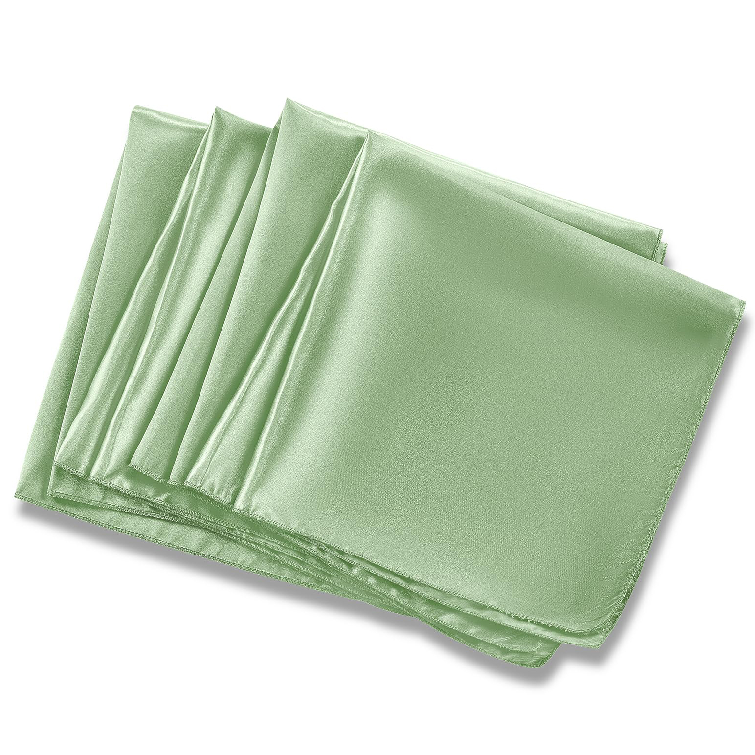 12PCS Wedding Red Satin Napkin 30x30cm Soft Table Napkins for Year Christmas Decoration Party Dinner Table Decor: PURPLE