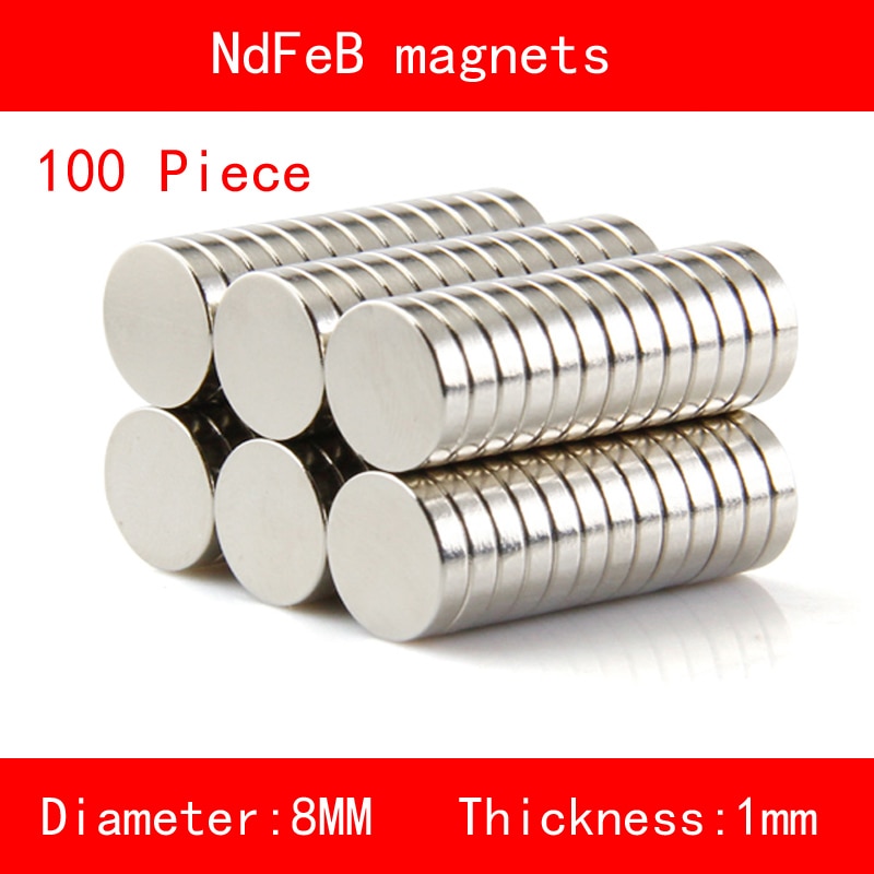 First4magnets F306-N35-25 – Magneti Al Neodimio N35, Diametro 6 X Spessore 5 Mm, Forza 0,33 Kg, 25 Pezzi, Rivestimento Nichel-Rame-Nichel