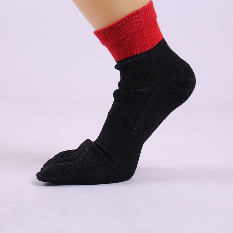 HPPE 5 Level Anti-cut Socks Outdoor Beach Wear-resistant Silicone High-strength Toe Socks Protection Anti-stab Five-finger Socks: A
