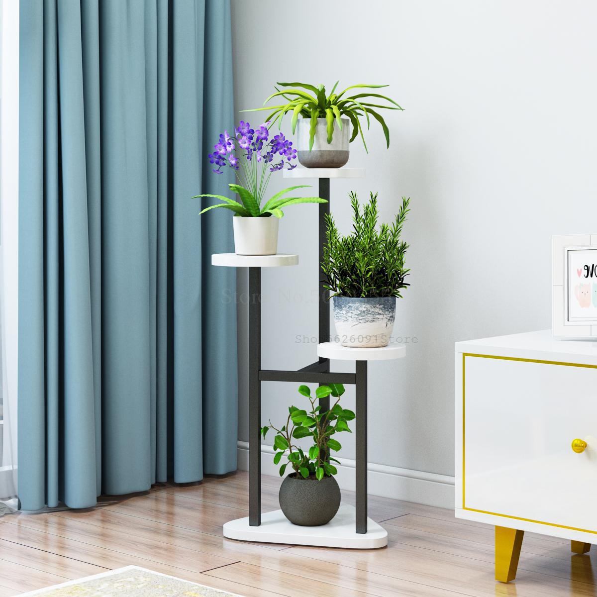 Étagère d'orchidées à suspendre multi-niveaux, support pour fleurs pour salon, chambre à coucher, accessoires d'intérieur, balcon, maison: VIP 4