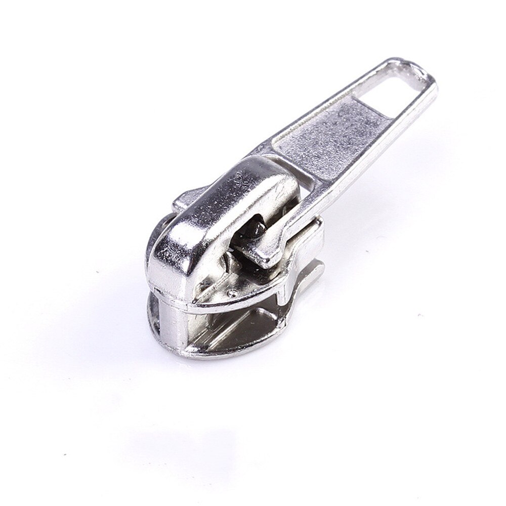 10 teile/satz 3 # Metall-reißverschluss Schieberegler Reißverschluss Kopf ziehen Ersatz Reparatur Bausatz Bekleidungs Tasche DIY Postleitzahl Befestigungen Zubehör schiff: 1