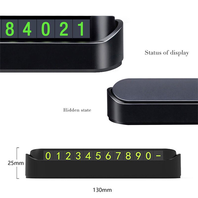 Car Temporary Parking Card Phone Number Card for Mazda CX-5 CX-7 CX-3 CX-9 mazda2 3 6 ATENZA Axela Infiniti Q50L QX50 QX60