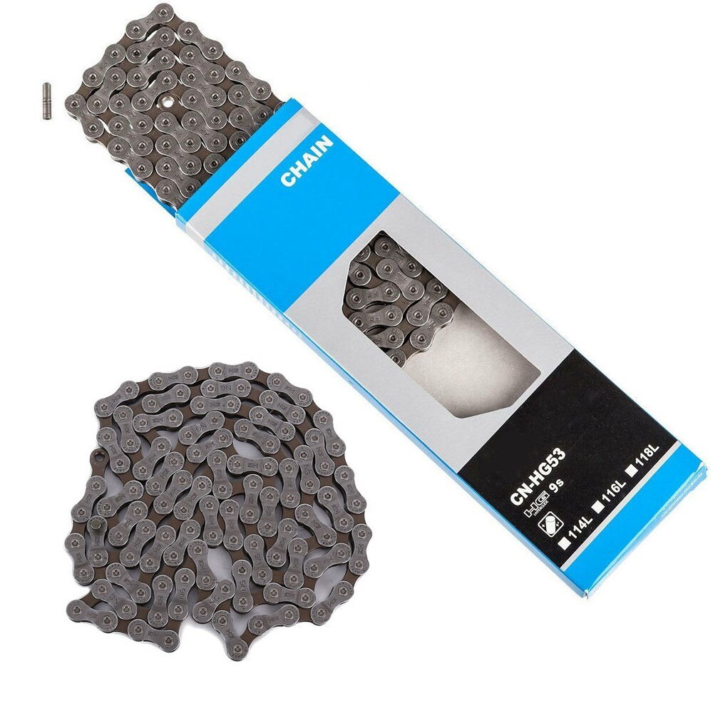9/10/11 Speed Bike Chain HG53 HG54 HG95 HG701 HG901 Mtb Road Fiets Chain 116 Links Racing Fietsen Veranderen ketting Met Quick-Link: 9 Speed HG53