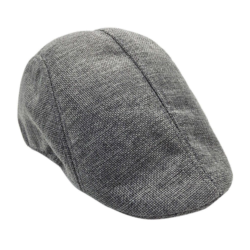 SAGACE boina mujeres hombres verano suave gorra Casual suave sol sombrero para deportes al exterior suave, apto para niños: gray
