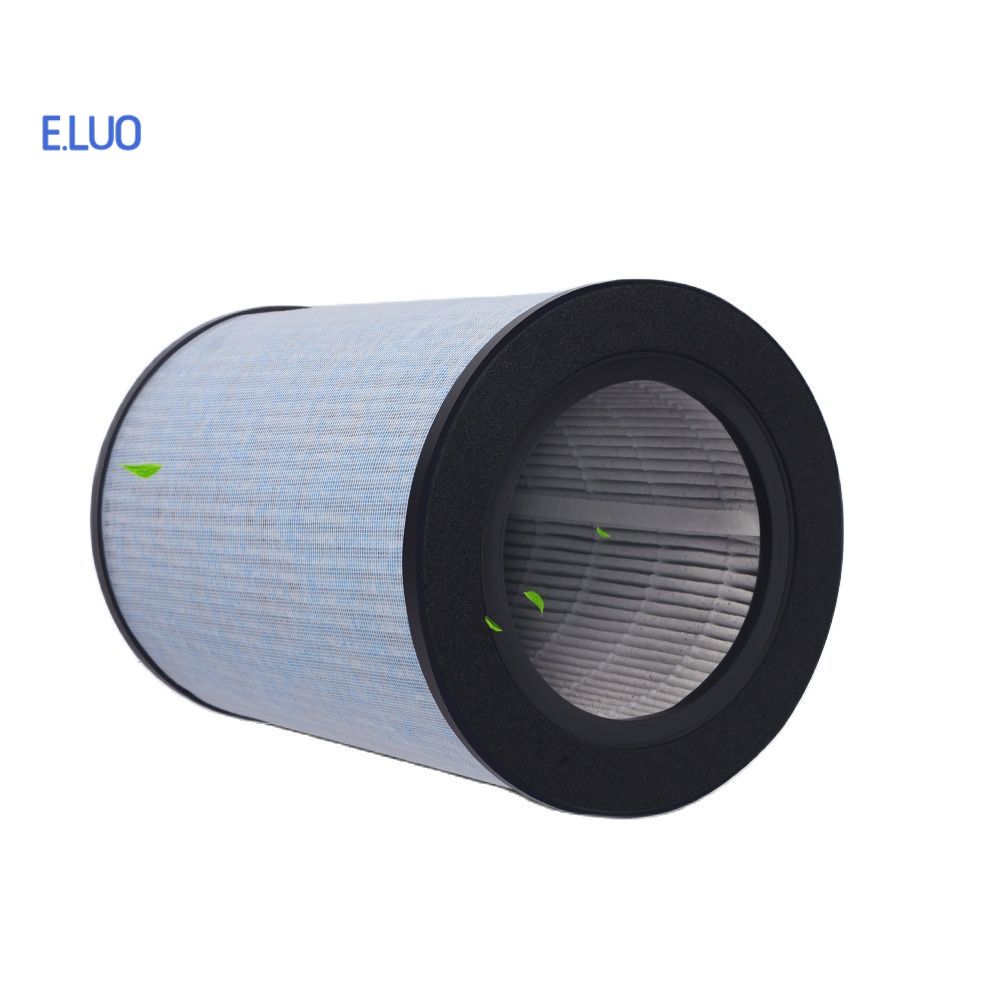 Composite Filter For Whirlpool HEPA Filter And Carbon Cloth Fit For WA-3501FK WA-3801SFK Air Purifier Parts 210*220*140mm
