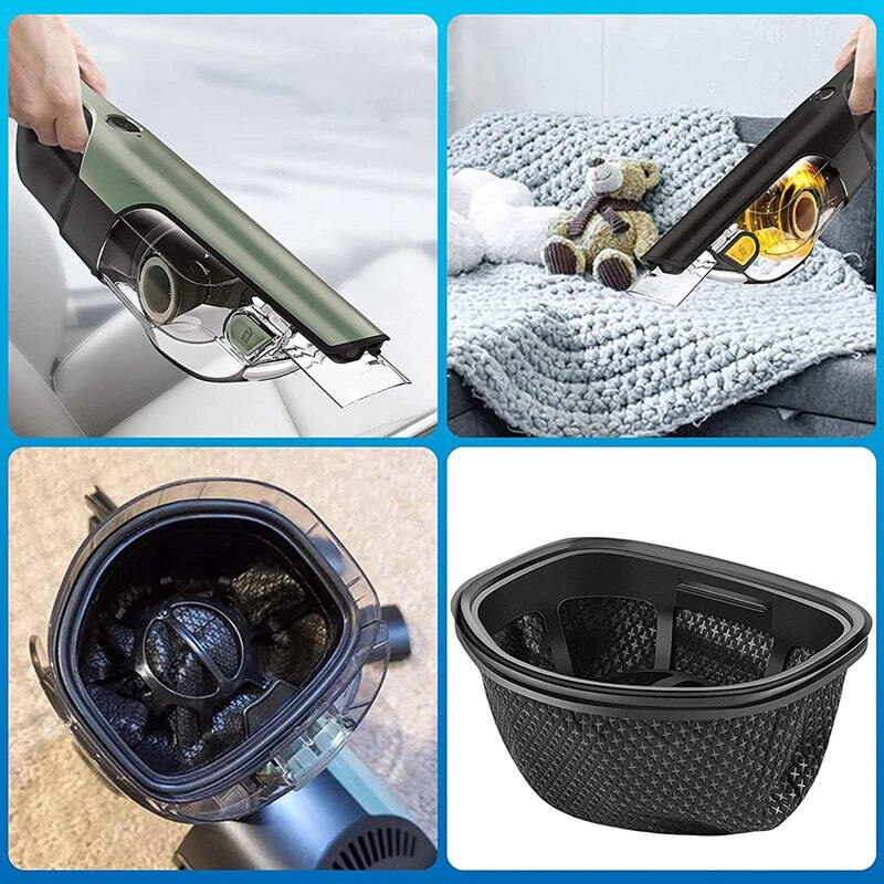Replacement Filters Compatible for Shark CH901 CH950 CH951 CH951C Cordless Handheld Vacuum Cleaner Accessories