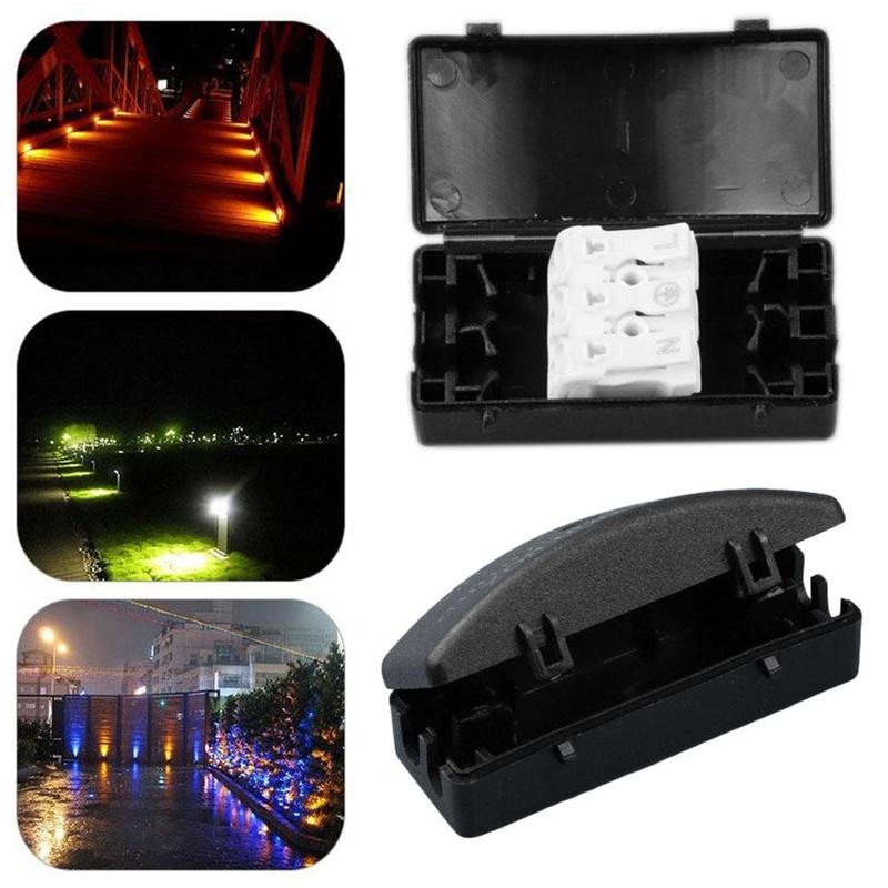 Electrical Junction Box 16A/240V 3Pole Terminal Block Inline Wire Choc Box Waterproof Junction Box