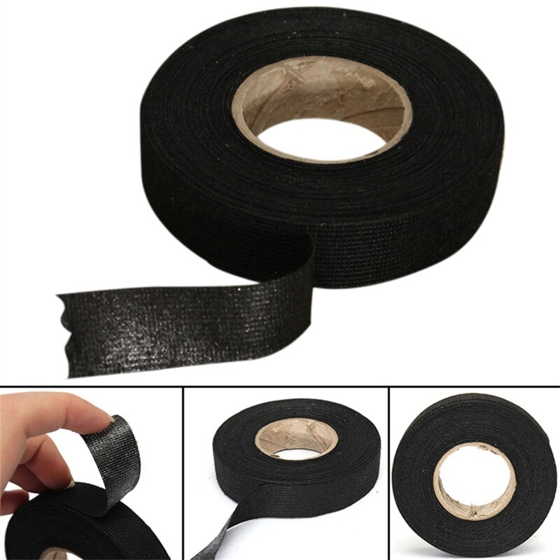Multifunctional High Temp Wire Harness Wrapping Tape Flame Resistant Tape Cloth Tape Width 9/15/20/25/30/35/40/45/50mm