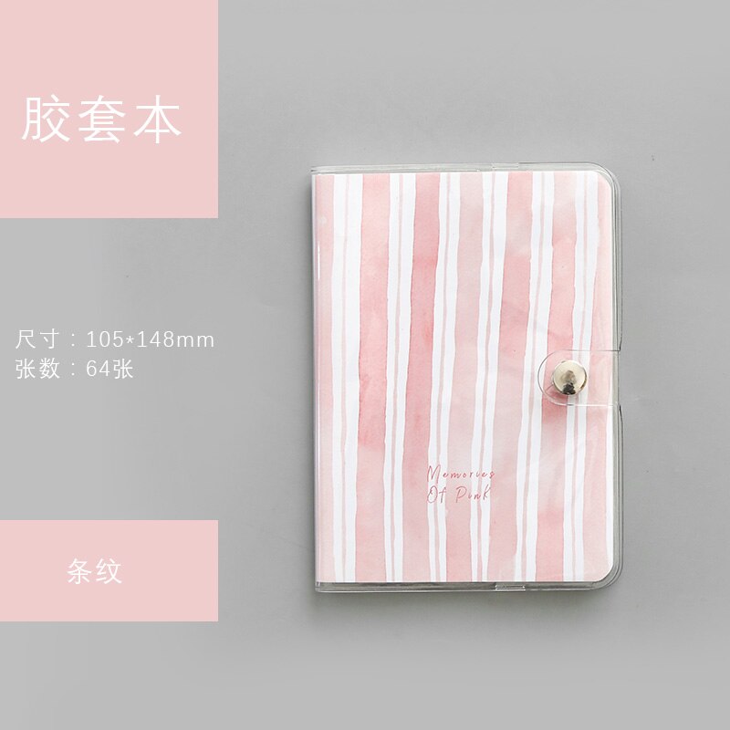 Prinses Dromen PVC Notebook Mini Draagbare Notebook A6 Eenvoudige Pocket Notebook 1 PCS: A