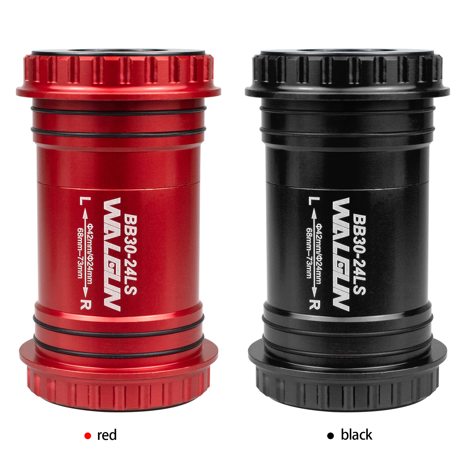 WALGUN BB3024 Bicycle axle Bracket BSA Thread Kit Road MTB Bike Frame Ceramic Bearing 24 30 mm DUB Crankset Bike Parts