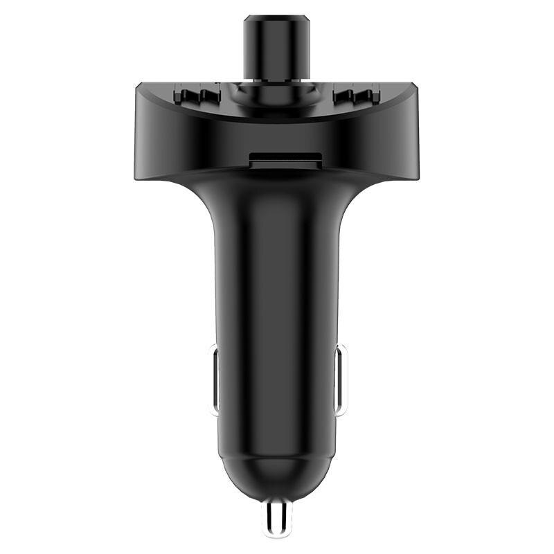 Bluetooth Handsfree FM Transmitter Dual USB Car Charger For Smart Device Music Player Car Accessories Support Voice Navigation