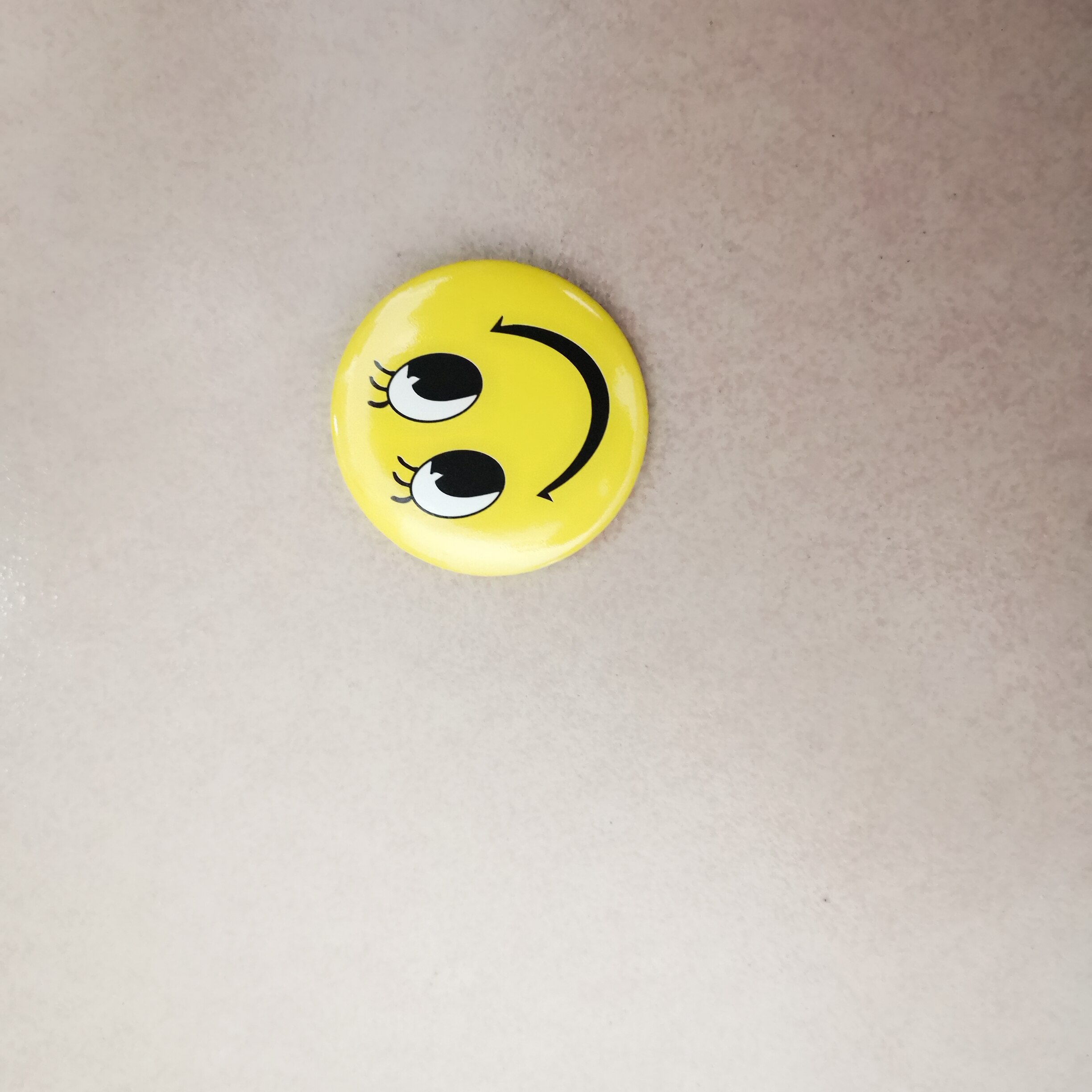 Smiley Open Ogen Fun Kids Leuke Ober 100 Stks/partij Glimlach Gezicht Badges Pin Op Knop Broochs
