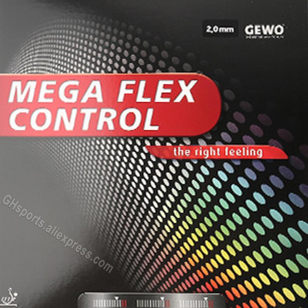 Caoutchouc de Ping-Pong GEWO Mega Flex Control (fabriqué en allemagne) caoutchouc de Ping-Pong GEWO MEGA FLEX CONTROL 2.0 d'origine