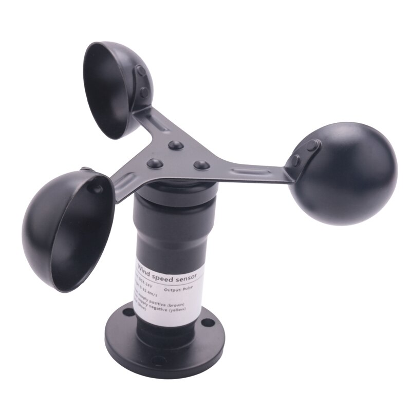 Pulse Signal Wind Sensor Digital Anemometer Pulse Signal Output Aluminum Alloy Wind Speed Sensor Anemometer Anemometer