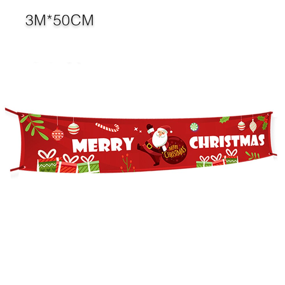 Juledørbannere nøddeknækker soldat hængende indretning til hjemmet glædelig jul ornamenter godt år navidad: D2