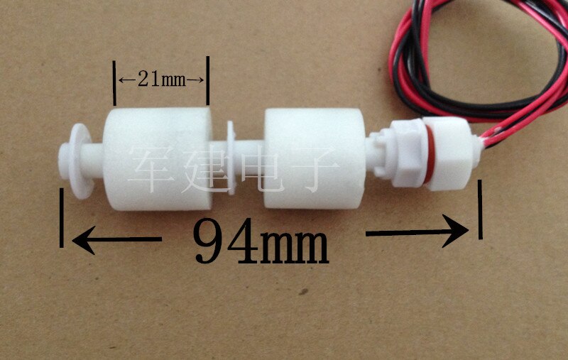 Double ball float switch, the low water level switch, water level switch 2 ball 4 wire sensor