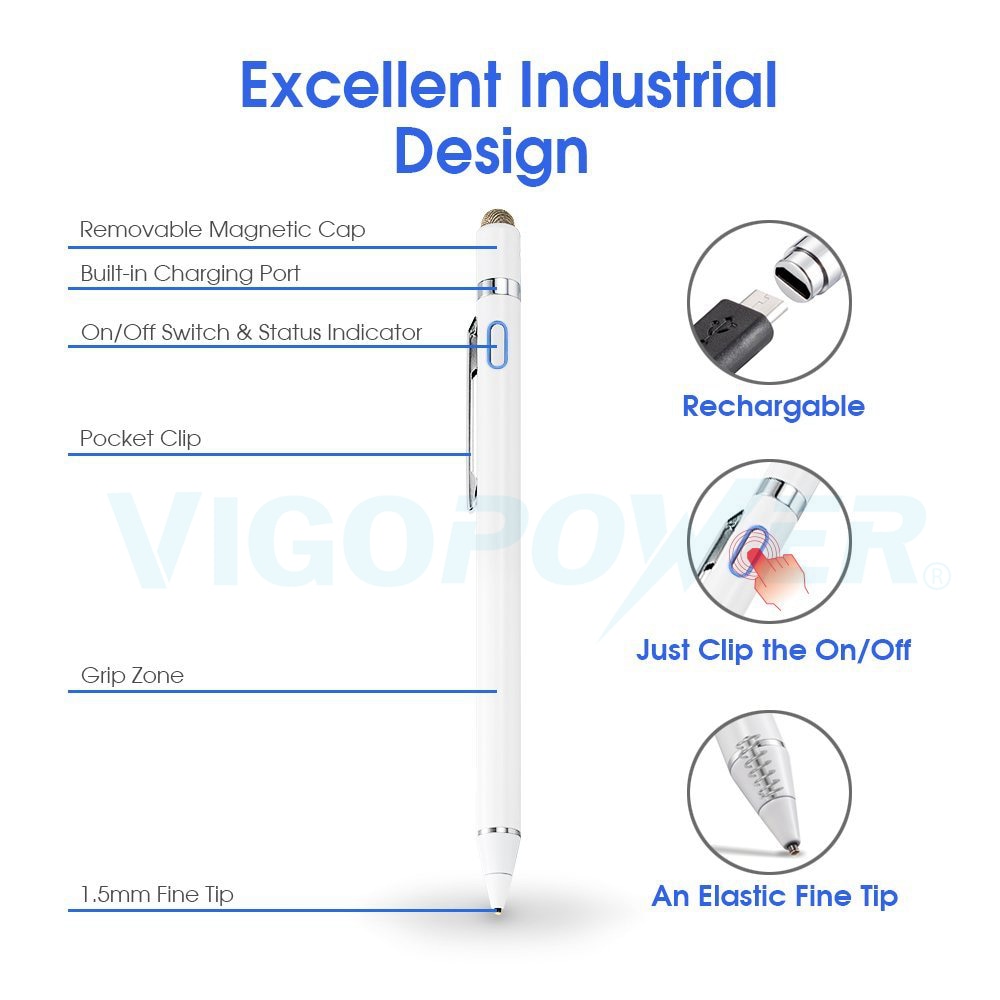 Actieve Stylus Pen Touch Screen Hoge precisie tip Voor ipad 9.7 inch Air 2 1 ipad Air2 5 6 capacitieve voor Apple Potlood