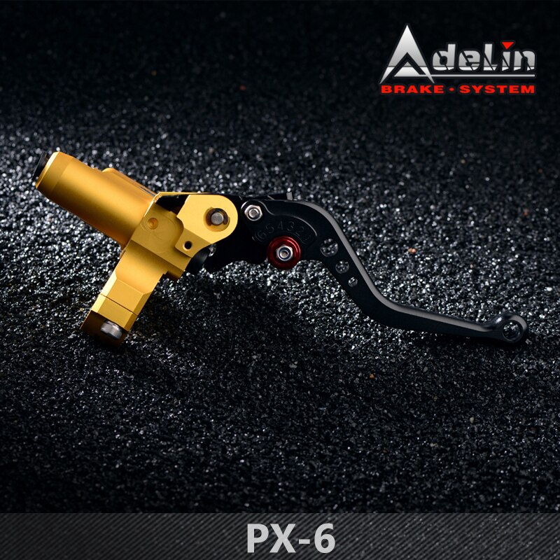 CNC Maniglia a leva della frizione Idraulica 12.7 millimetri Pistone Adelin PX6 Pompa Freno Cilindro maestro per il motociclo