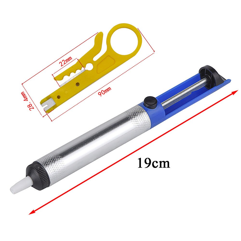 Solder Sucker Desoldering Pump Suction Tin Soldering Removal Pump Pen Removal Vacuum Soldering Iron Desolder Tool