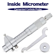 Inner Micrometer Metric Internal Micrometers Carbide High Precision Internal Diameter Measuring Tool 5-30 25-50 50-75 75-100mm