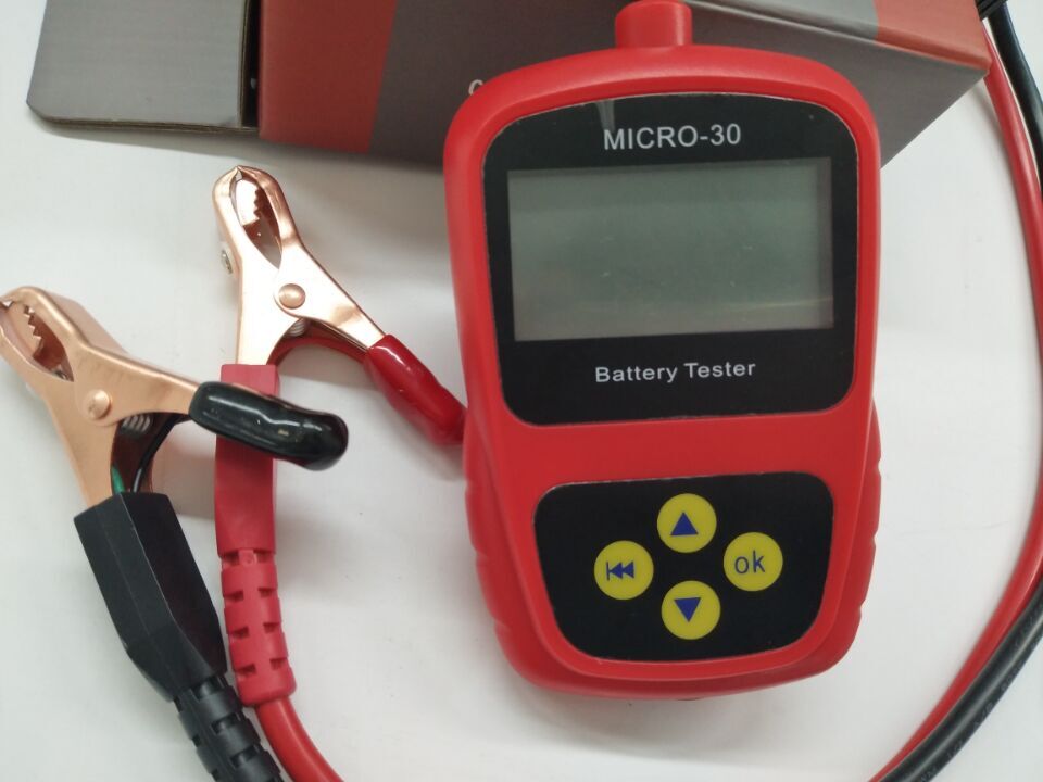 Newest2019 LANCOL Micro-30 moto voiture batterie charge 300 CCA testeur/Conductance mauvaise cellule testeur analyseur de Diagnostic