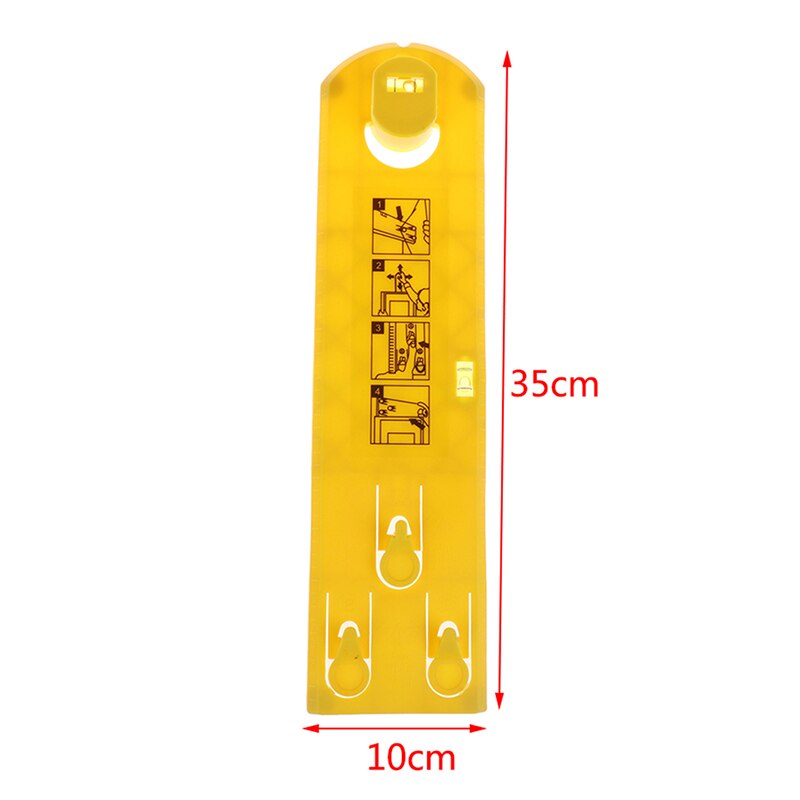 DIY Photo Frame Level Ruler Picture Frame Hanger Hooks Easy Wall Hanging Tools: Default Title