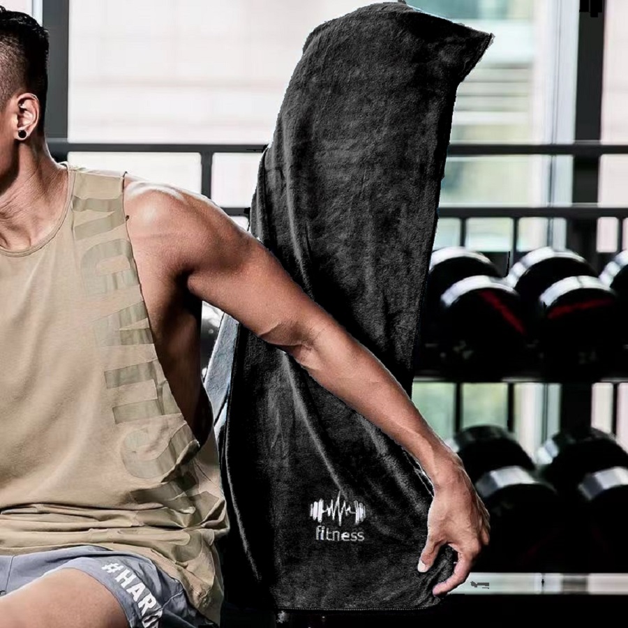 1-teiliges Schnell trocknendes Handtuch für draussen-Sport und Fitness / schweißabsorbierendes, schnell trocknendes Handtuch / draussen-Wanderhandtuch / Yoga-, Fitness-Handtuch