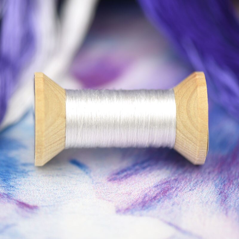 Linha de bordar bordada à mão/linha de seda/linha de bordar de seda enrolada/linha de bordar de seda/carretel/luz real: 1