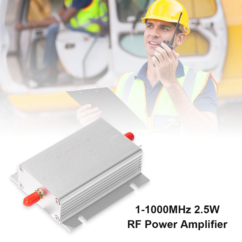 HF-Leistungs verstärker 1-1000MHz 2,5 W HF UKW UHF FM Amp FM Sender für Funk Funk fernbedienung Walkie Talkie langlebig