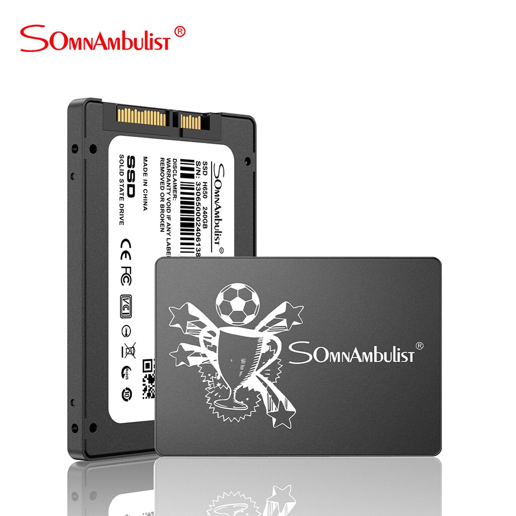 Metalen 240G 120G 240Gb Desktop SATA3 Pen Computer Ssd Solid State Drive 480 2Tb