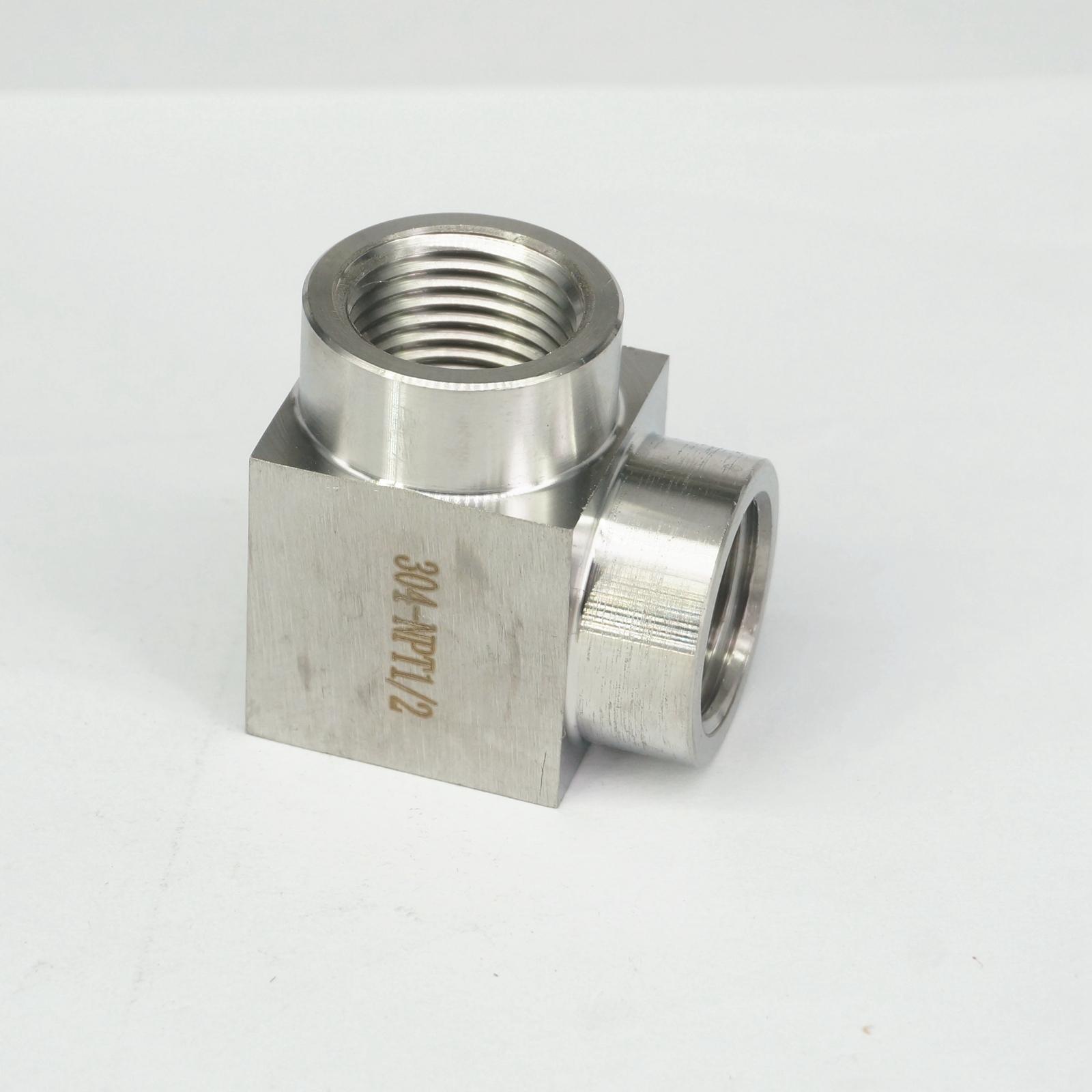 1/2 "Npt Elbow Pijp 304 Roestvrij Staal Water Gas Olie