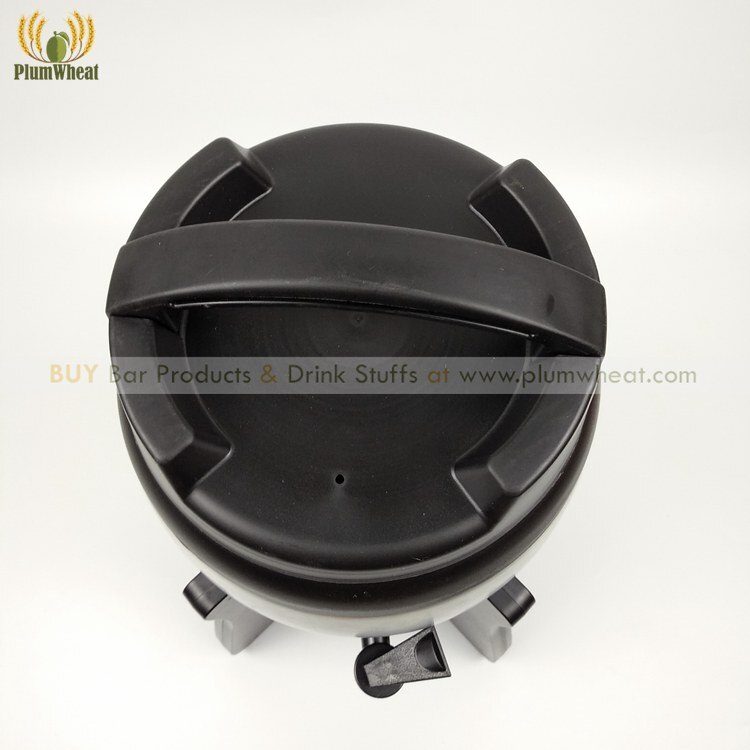 3 Liters Stainless Steel Cylinder Bar Beer Dispenser Barrel BT18