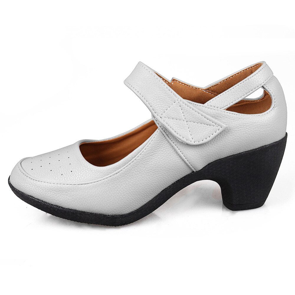 arriver dancing girls women square dance shoes ladies 5.5CM-6CM Red/white/black