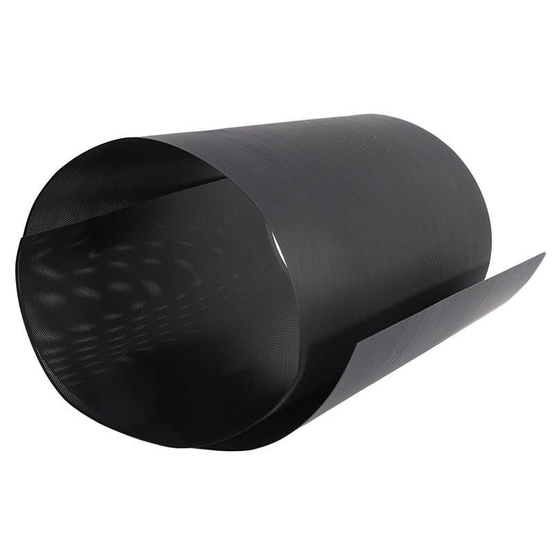 Filtro antipolvere PVC nero ventola per PC custodia antipolvere coperture antipolvere a rete per computer