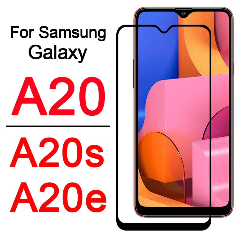 a20s phone case cover on for Samsung Galaxy A20e A20 A 20 s e 20s 20e 20a gaxaly galaxy armored protective Screen Protector Glas