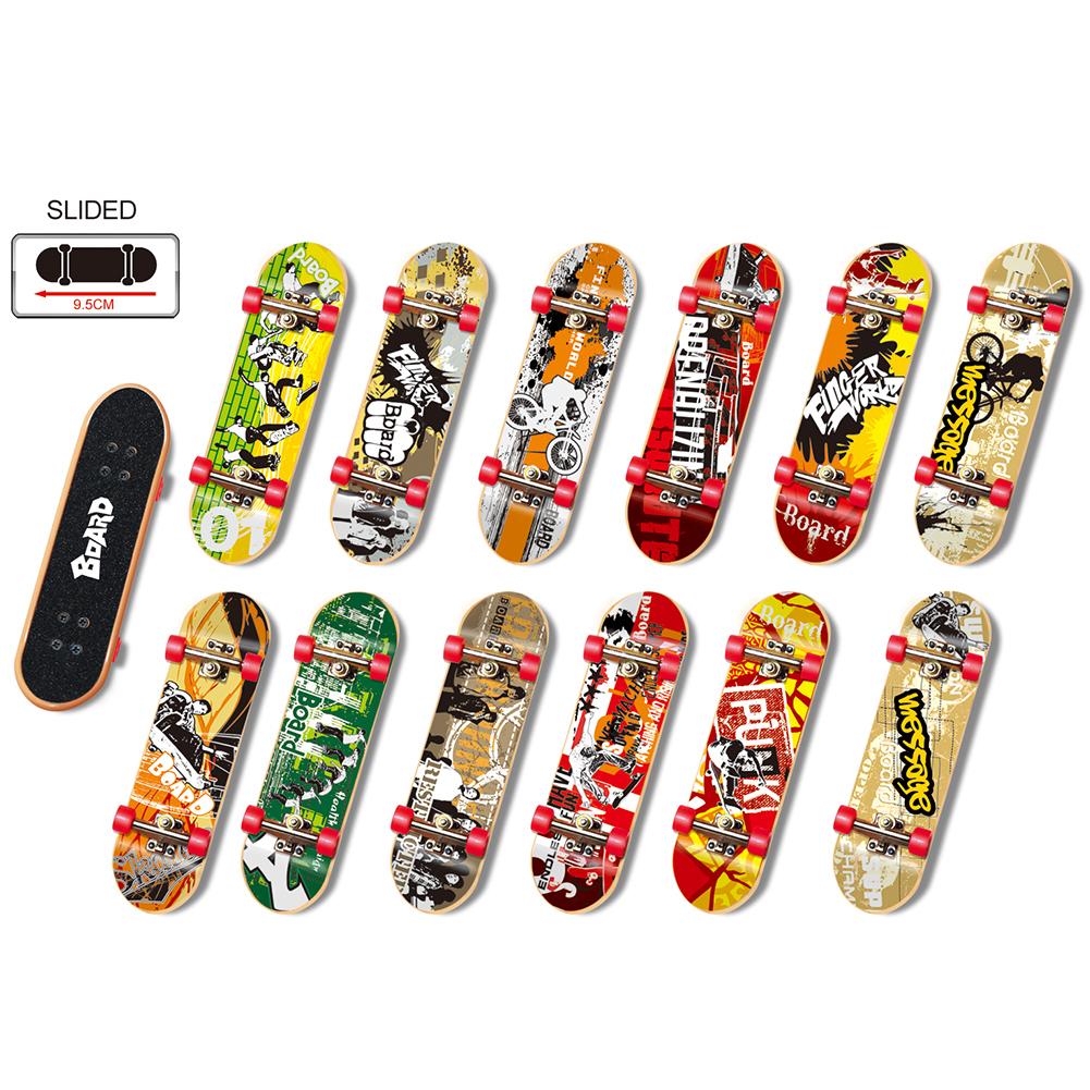 Finger skating brættræningsspil fingerboard skate boarding legetøj med rampe dele bane børnelegetøj skate park fingerboard