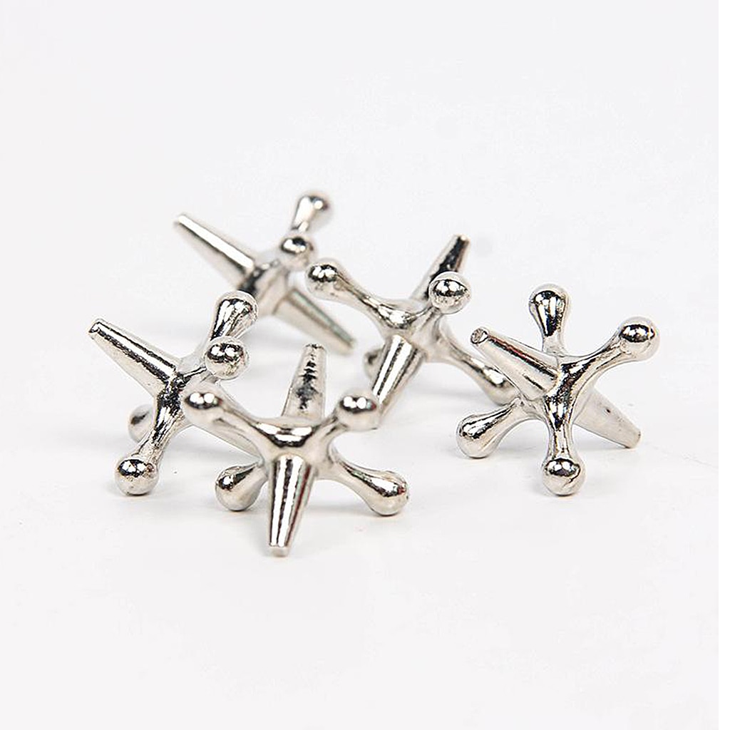 jacks-game-metal-crosses-ball-knucklebones-fivestones-classic-board