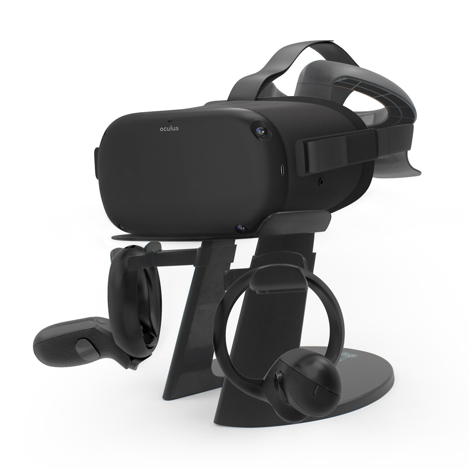 ABGN -Amvr Vr Stand,Headset Display Holder And Controller Mount Station For Oculus Rift S / Oculus Quest Headset And Contac