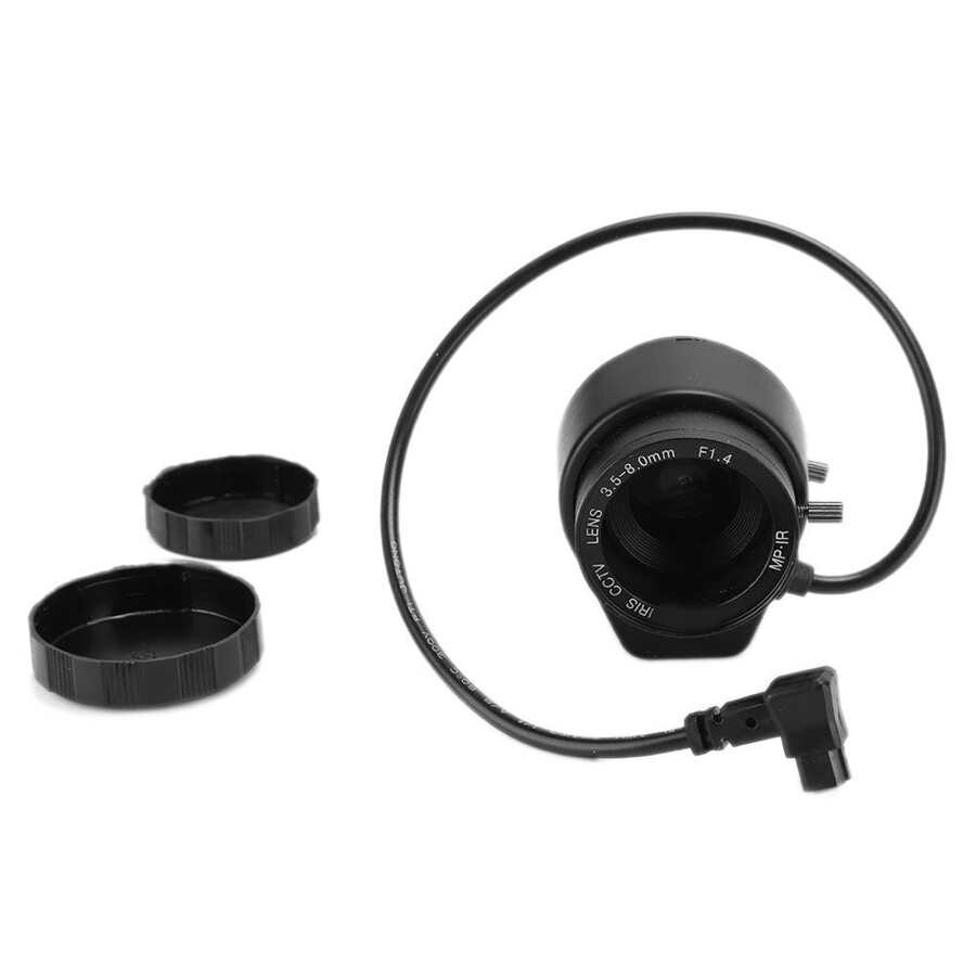 720P 3 5-8Mm Cctv Auto Diafragma Lens Cs Mount Voor Surveillance Camera Systeem