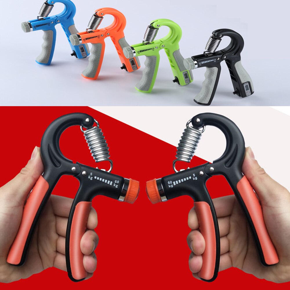 Gym Fitness Hand Grip Men Adjustable Finger Heavy Exerciser Strength for Muscle Recovery Hand strengthener Gripper Trainer