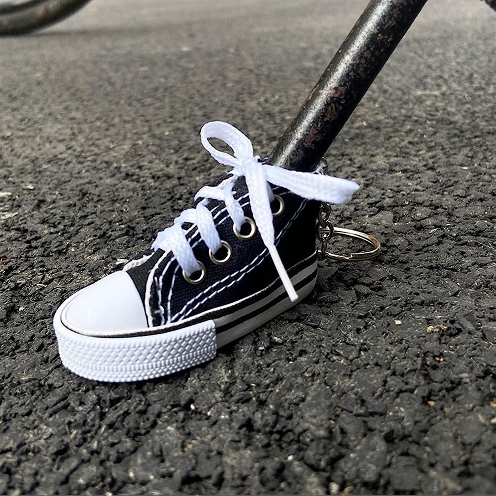 Zapatos de pata de cabra de motocicleta de lona, Mini almohadilla de soporte de motocicleta linda, decoración de trípode de bicicleta: Verde militar