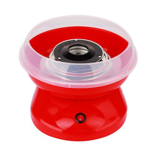 Automatic Electric DIY Cotton Candy Machine Portable Sugar Fairy Floss Maker Cotton Candy Maker: Red UK Plug
