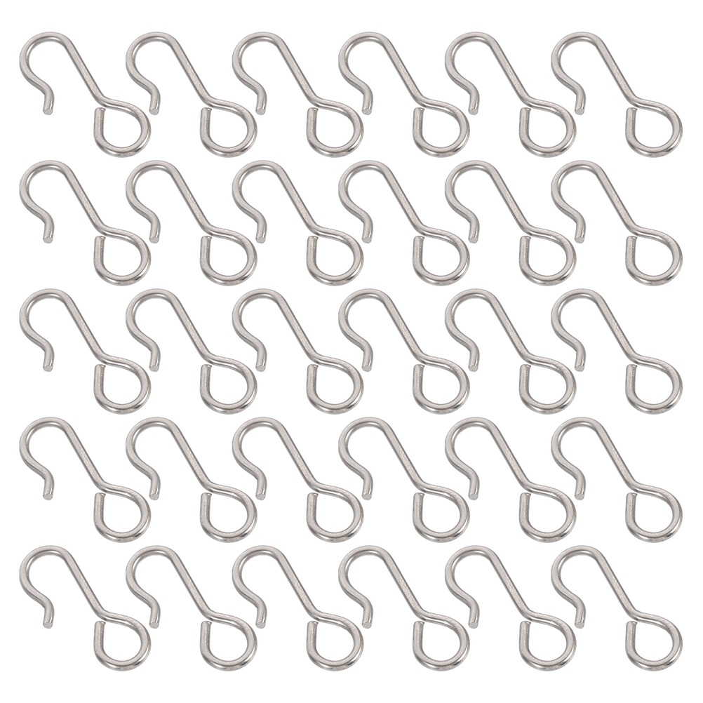 Ganci Per Coprisedili Auto - In Acciaio E ABS, Confezione Da 12, Fissaggio Sicuro