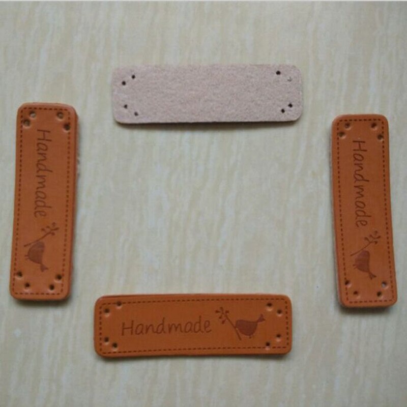 15 mm * 50 mm English Handmade apparel main labels... – Vicedeal
