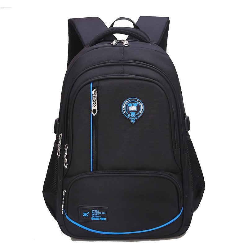 Orthopedische Rugzak Kids Schooltas Basisschool Rugzakken Voor Jongens Meisjes Schooltas Kinderen Schooltassen Sac Enfant Mochila: black s