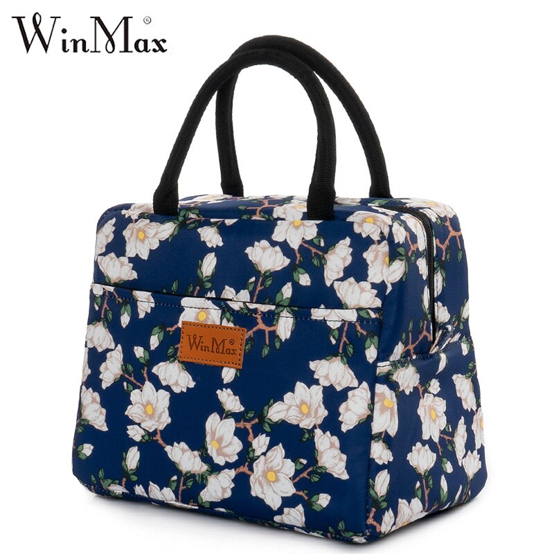 Winmax 1-2 Person Insulation Thermal Lunch Bag Large Waterproof Office Food Fruit Organizer School Lunch Box Family Cooler Bag: 3