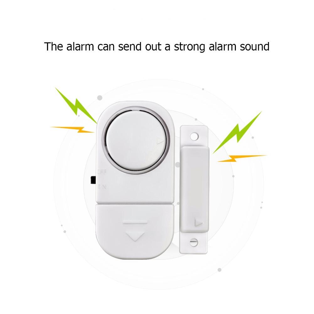 1/5/8 pcs Door Window Entry Security ABS Control Door Sensor Alarm Host Burglar Security Alarm System Magnetic Sensors Kit