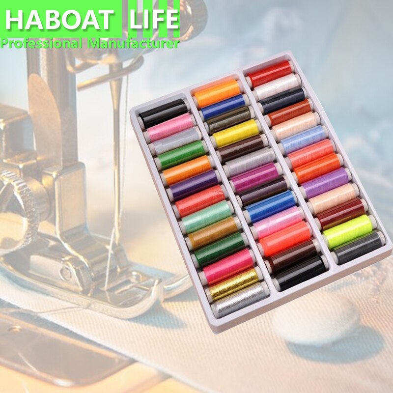 39 Color Sewing Thread Hand Stitch Thread Colorful Sewing Thread Box DIY Apparel G